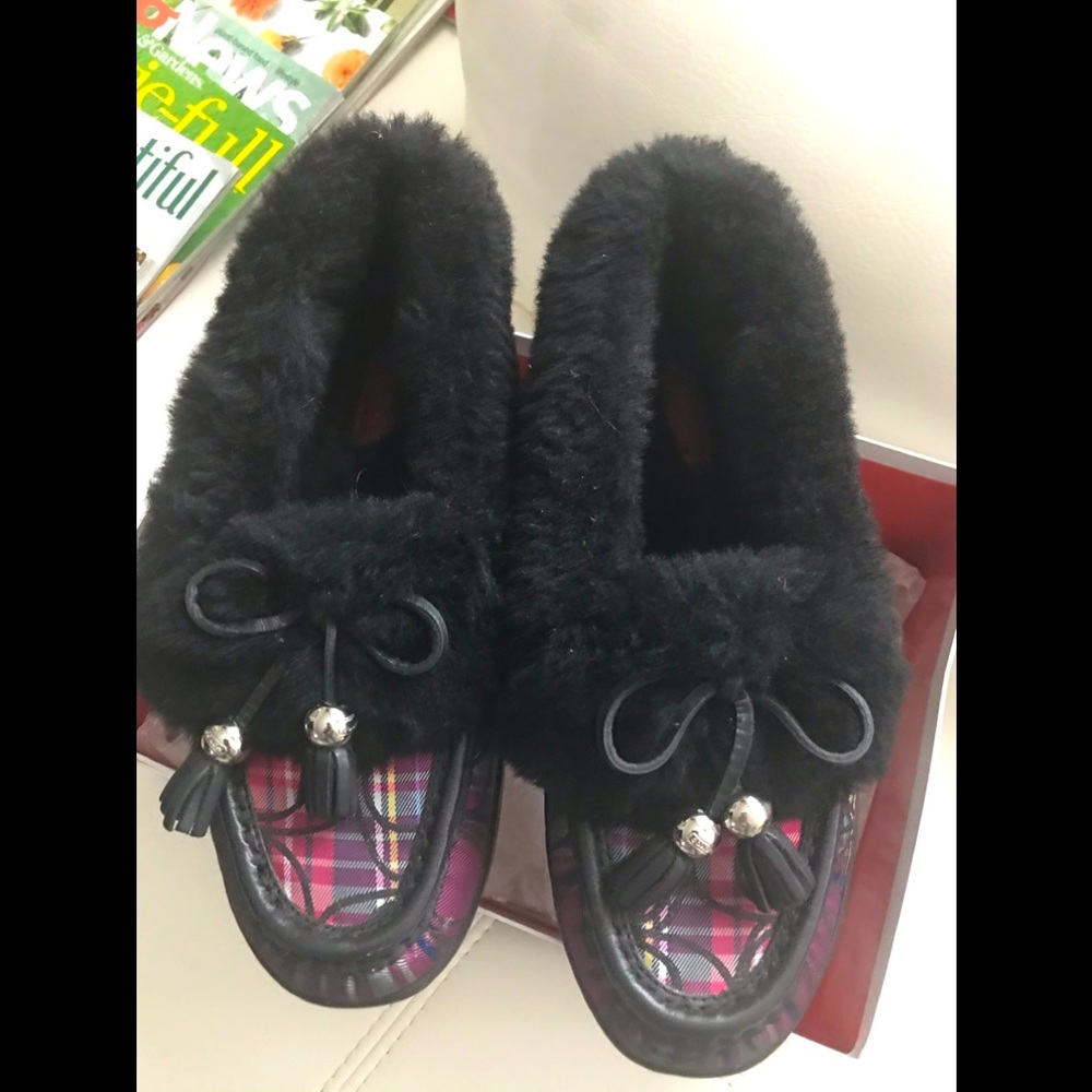 Coach Fiona Moccasin Pink Multi